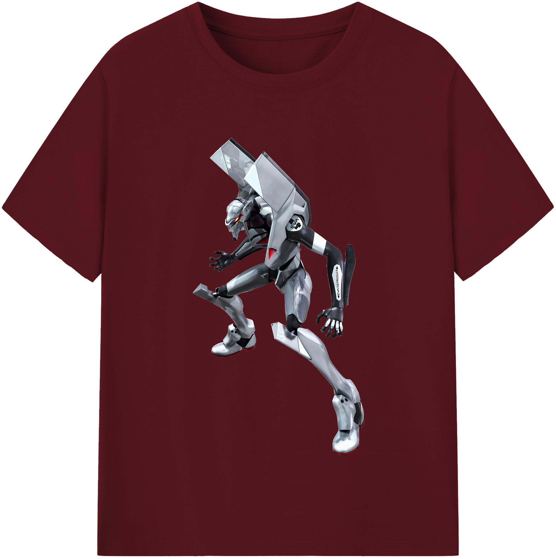 （画像用） EVA 新世紀エヴァンゲリオン 綿100％半袖Tシャツ（フロントプリント）
